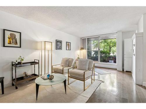 101-1123 13 Avenue Sw, Calgary, AB - Indoor Photo Showing Living Room