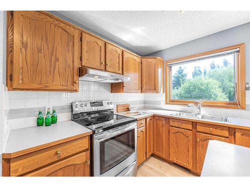 307 Schubert Place Nw, Calgary, AB - Indoor Photo Showing Kitchen With Double Sink