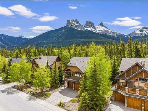 116 Casale Place, Canmore, AB - Outdoor With Deck Patio Veranda With View