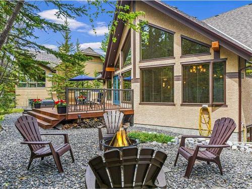 116 Casale Place, Canmore, AB - Outdoor With Deck Patio Veranda