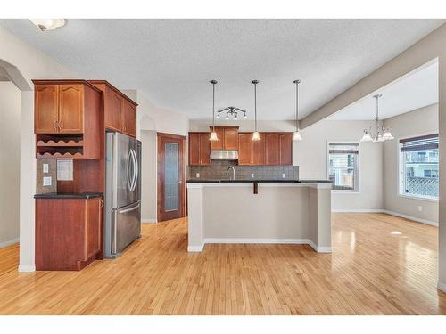 196 Panamount Circle Nw, Calgary, AB - Indoor Photo Showing Kitchen With Stainless Steel Kitchen With Upgraded Kitchen