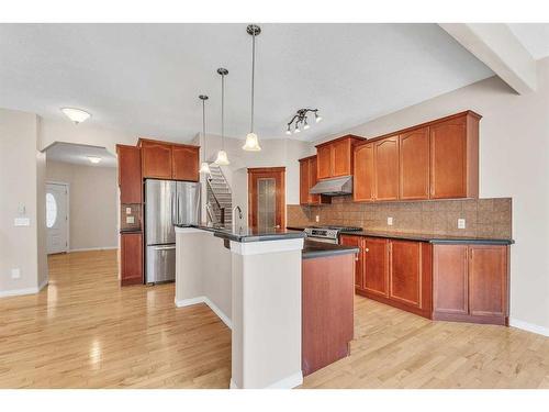 196 Panamount Circle Nw, Calgary, AB - Indoor Photo Showing Kitchen With Stainless Steel Kitchen