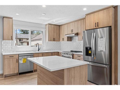35 Castlebrook Way Ne, Calgary, AB - Indoor Photo Showing Kitchen With Upgraded Kitchen