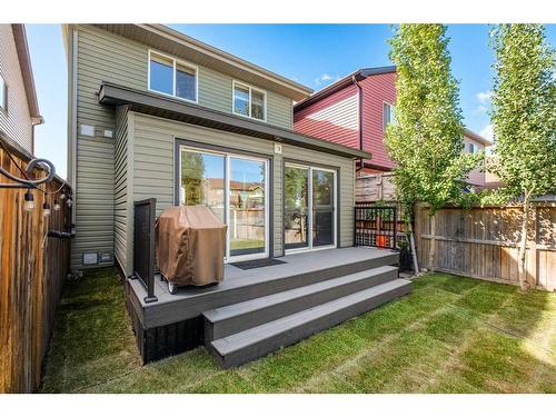 45 Auburn Bay Green Se, Calgary, AB - Outdoor With Deck Patio Veranda With Exterior