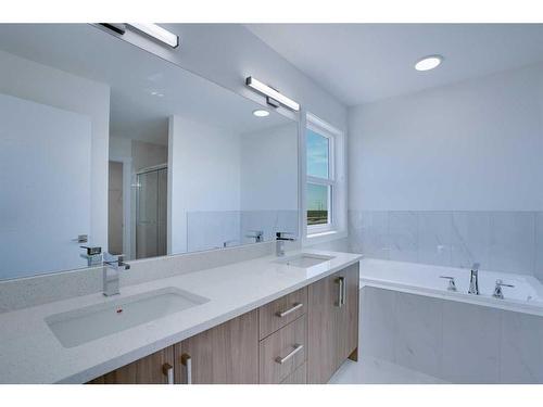 629 Corner Meadows Way Ne, Calgary, AB - Indoor Photo Showing Bathroom