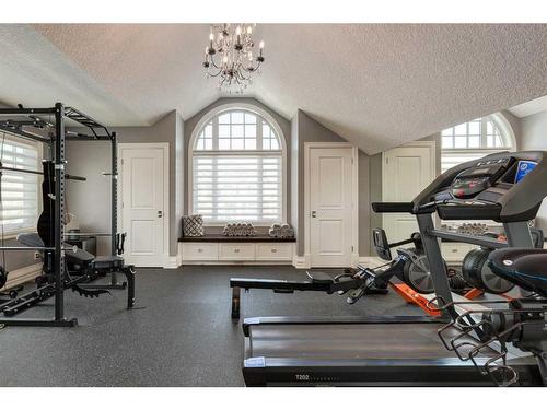 7 Timberline Gate Sw, Calgary, AB - Indoor Photo Showing Gym Room