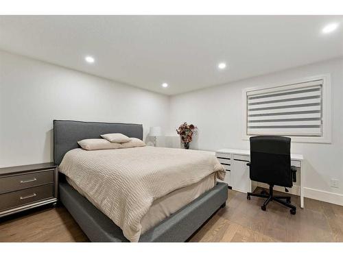 108 Patterson Drive Sw, Calgary, AB - Indoor Photo Showing Bedroom