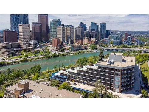 807-320 Meredith Road Ne, Calgary, AB - Outdoor With Body Of Water With View