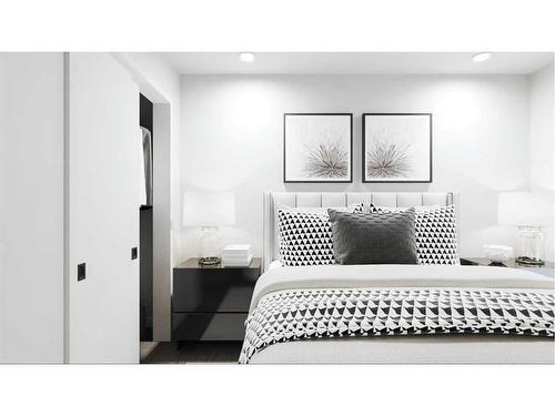 629-3932 University Avenue Nw, Calgary, AB - Indoor Photo Showing Bedroom