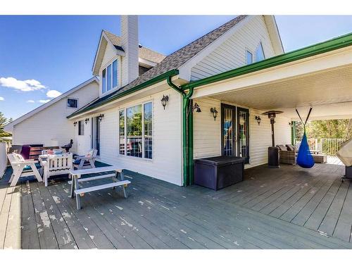 9-41124 Range Road 282, Rural Lacombe County, AB - Outdoor With Deck Patio Veranda With Exterior