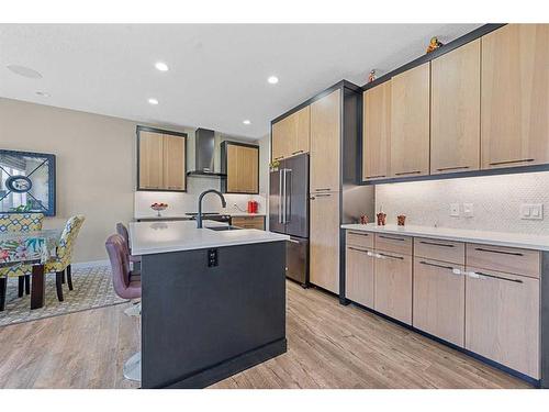 244 Cornerbrook Common Ne, Calgary, AB - Indoor Photo Showing Kitchen With Stainless Steel Kitchen