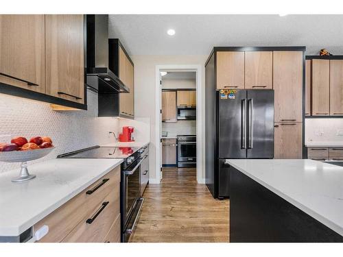 244 Cornerbrook Common Ne, Calgary, AB - Indoor Photo Showing Kitchen With Upgraded Kitchen