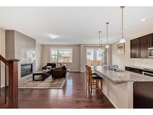 41 Nolanhurst Crescent Nw, Calgary, AB - Indoor Photo Showing Other Room With Fireplace