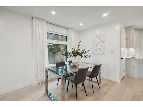 507 Cantrell Drive Sw, Calgary, AB - Indoor Photo Showing Dining Room