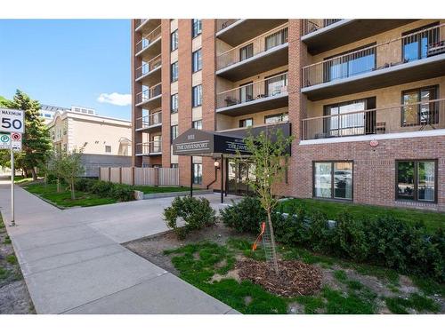 506-1011 12 Avenue Sw, Calgary, AB - Outdoor With Balcony With Facade