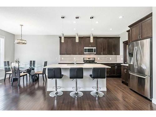 61 Nolanhurst Rise Nw, Calgary, AB - Indoor Photo Showing Kitchen With Stainless Steel Kitchen With Upgraded Kitchen