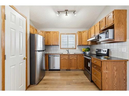 158 Tarawood Lane Ne, Calgary, AB - Indoor Photo Showing Kitchen With Double Sink