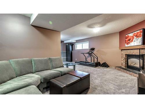 234 Covington Close Ne, Calgary, AB - Indoor With Fireplace