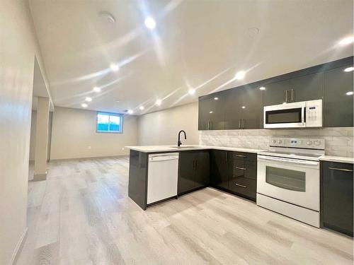 101 Forest Road Se, Calgary, AB - Indoor Photo Showing Kitchen