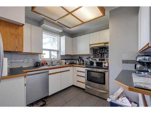 2036 23 Avenue Sw, Calgary, AB - Indoor Photo Showing Kitchen With Double Sink