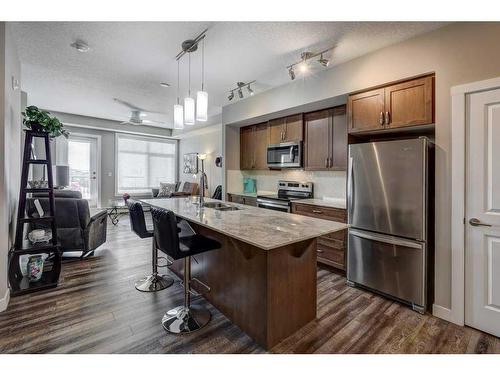 2210-3727 Sage Hill Drive Nw, Calgary, AB - Indoor Photo Showing Kitchen