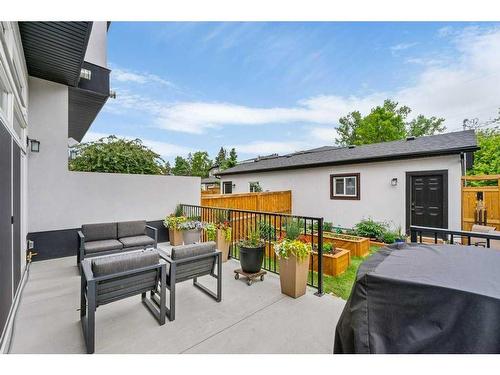 4916 19 Avenue Nw, Calgary, AB - Outdoor With Deck Patio Veranda With Exterior