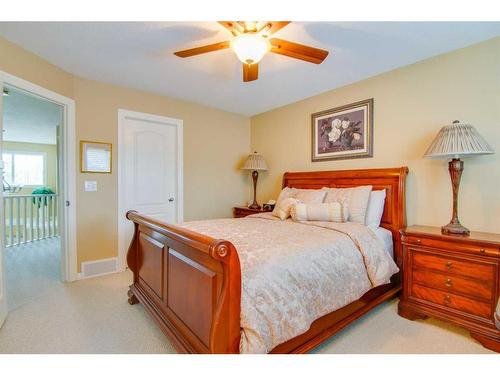 52 Cranleigh Drive Se, Calgary, AB - Indoor Photo Showing Bedroom