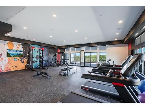 205-835 78 Street Sw, Calgary, AB - Indoor Photo Showing Gym Room