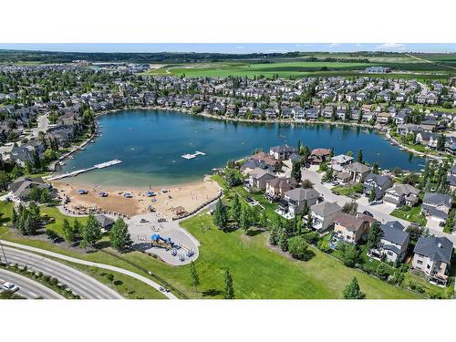 68 Crystalridge Crescent, Okotoks, AB - Outdoor With Body Of Water With View