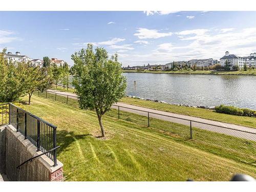 128 Country Village Cape Ne, Calgary, AB - Outdoor With Body Of Water With View