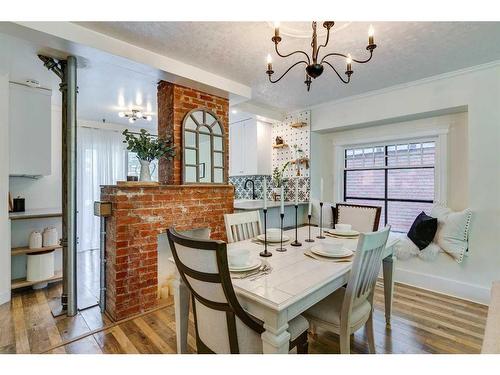 434 Memorial Drive Nw, Calgary, AB - Indoor Photo Showing Dining Room