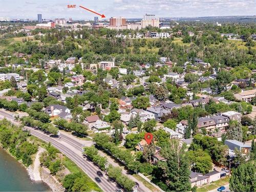 434 Memorial Drive Nw, Calgary, AB - Outdoor With Body Of Water With View