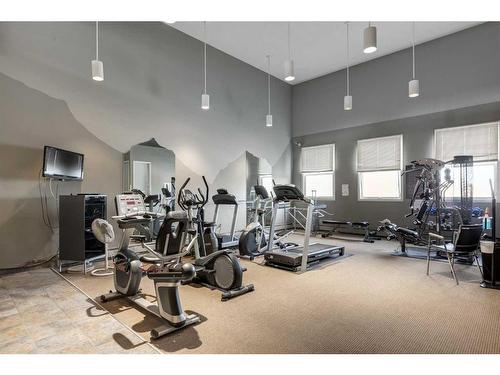 3216-13045 6 Street Sw, Calgary, AB - Indoor Photo Showing Gym Room