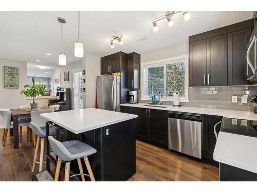 602 Cranford Mews Se, Calgary, AB - Indoor Photo Showing Kitchen With Upgraded Kitchen