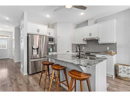 20 Legacy Glen View Se, Calgary, AB - Indoor Photo Showing Kitchen With Stainless Steel Kitchen With Upgraded Kitchen