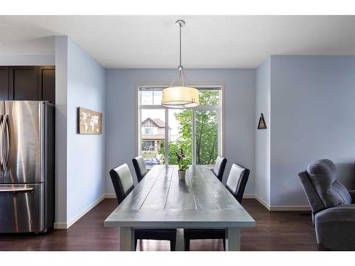 101 Copperpond Row Se, Calgary, AB - Indoor Photo Showing Dining Room