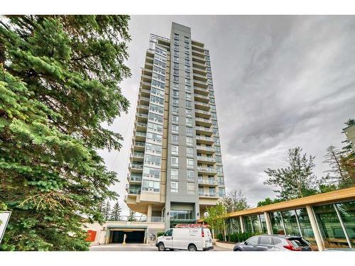 1705-55 Spruce Place Sw, Calgary, AB - Outdoor With Balcony With Facade