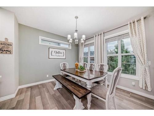 7916 Masters Boulevard Se, Calgary, AB - Indoor Photo Showing Dining Room