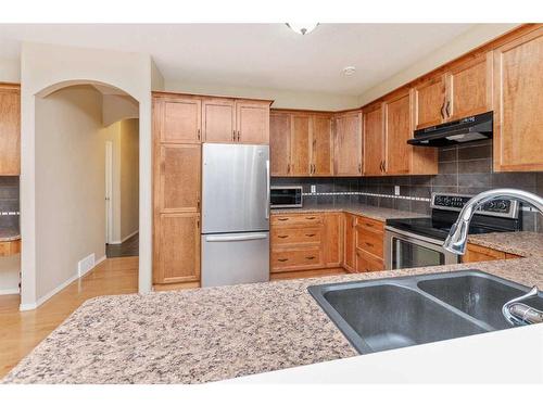 20 Shaw Close, Red Deer, AB - Indoor Photo Showing Kitchen With Double Sink