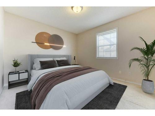 193 Prestwick Acres Lane Se, Calgary, AB - Indoor Photo Showing Bedroom