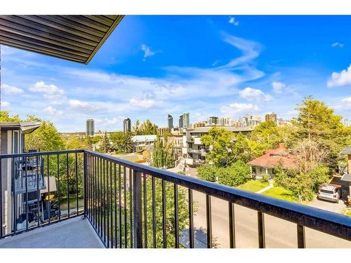 401-1817 16 Street Sw, Calgary, AB - Outdoor With Balcony With Exterior