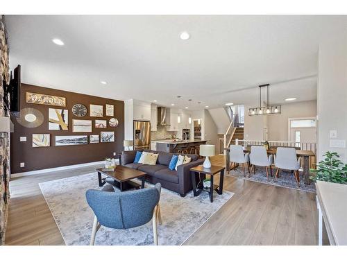 13 Cranbrook Close Se, Calgary, AB - Indoor Photo Showing Living Room