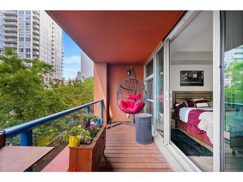 310-205 Riverfront Avenue Sw, Calgary, AB - Outdoor With Balcony With Exterior