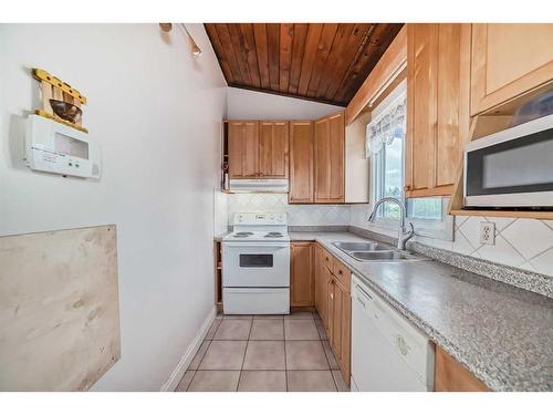 2337 50 Street Ne, Calgary, AB - Indoor Photo Showing Kitchen With Double Sink