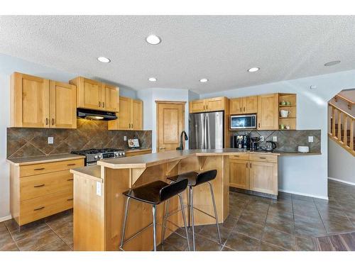 75 Brightondale Crescent Se, Calgary, AB - Indoor Photo Showing Kitchen With Stainless Steel Kitchen