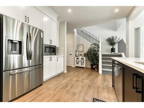 75 Herron Rise Ne, Calgary, AB - Indoor Photo Showing Kitchen With Stainless Steel Kitchen