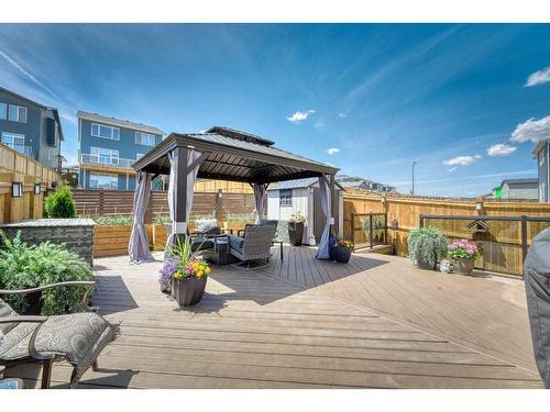 75 Herron Rise Ne, Calgary, AB - Outdoor With Deck Patio Veranda With Exterior