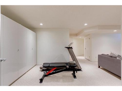 253 River Rock Place Se, Calgary, AB - Indoor Photo Showing Gym Room