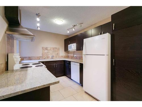 212-3719B 49 Street Nw, Calgary, AB - Indoor Photo Showing Kitchen With Double Sink