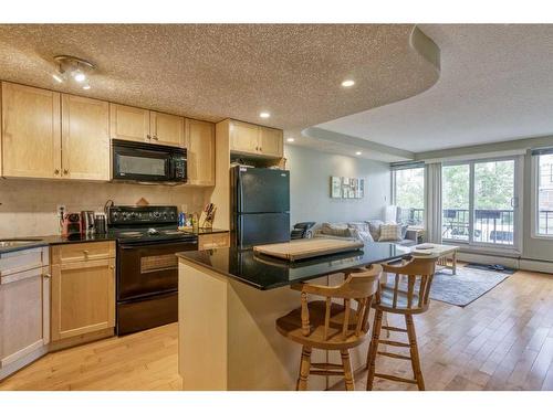 204-1424 22 Avenue Sw, Calgary, AB - Indoor Photo Showing Kitchen